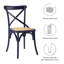 Ensemble de 2 chaises d'appoint Modway Gear-2047806104-2141332731