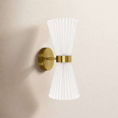 Modo Steel Armed Sconce