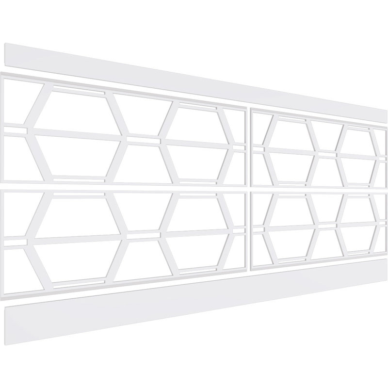Ensemble de lambris en PVC Greeley, H 40 po x l 94,5 po x P 0,625 po