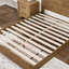 Lit plateforme en bois massif avec assemblage rapide sans outil, grand lit