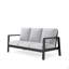 Ensemble de mobilier d'extérieur 4 pièces, canapé de conversation 5 places