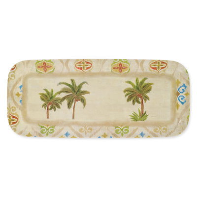 Elie Melamine Tray - Set of 2