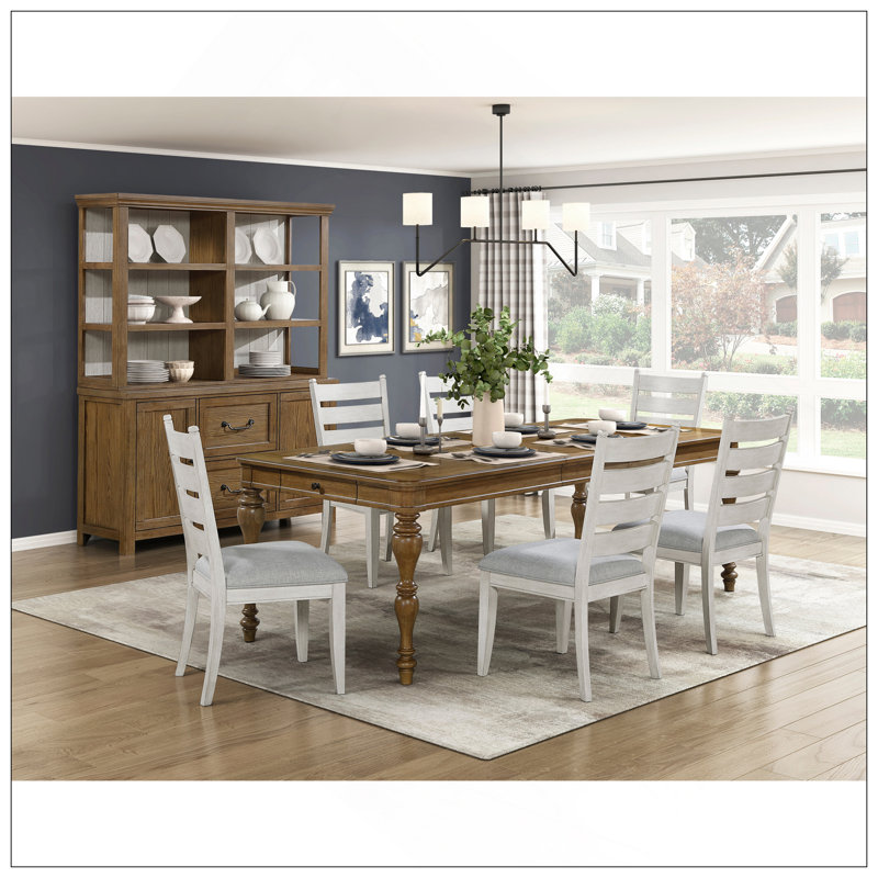 Ensemble de 2 chaises d'appoint Farmhouse
