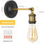 Bras pivotant 1 lumière bronze