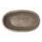 Avalon NativeStone Concrete Freestanding Oval Soaking Bathtub-37742042-32504370