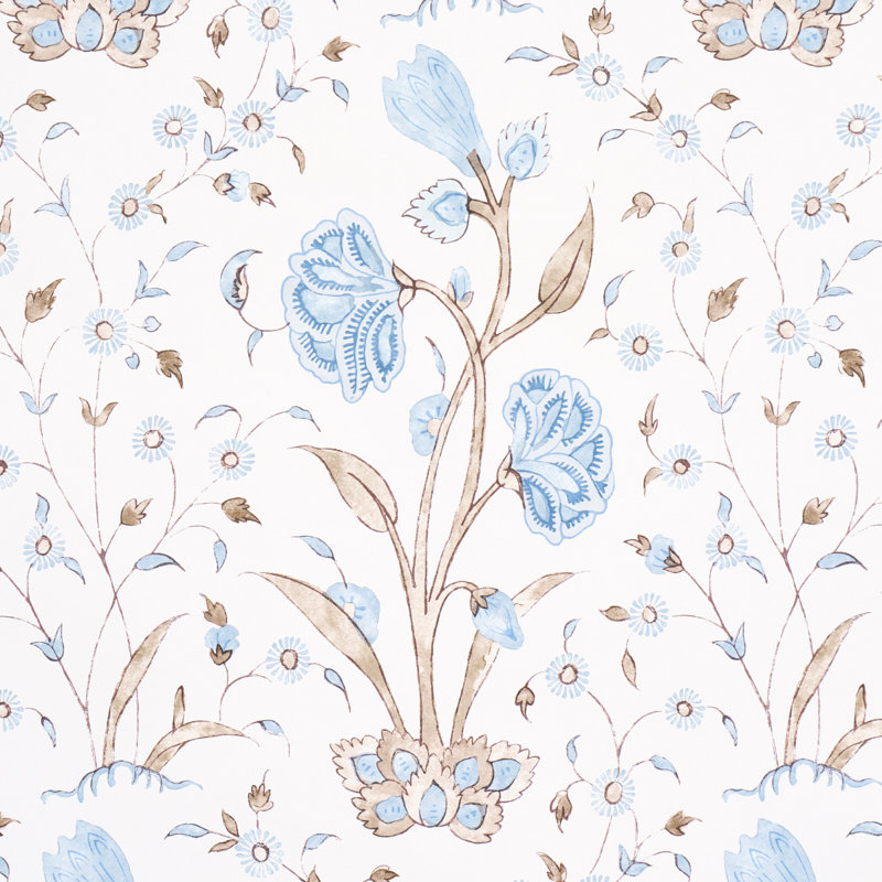 Khilana Floral Wallpaper, Sky