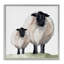 Portrait de mouton et d'agneau, estampe numérique, design par Michele Norman-754358776-754358780