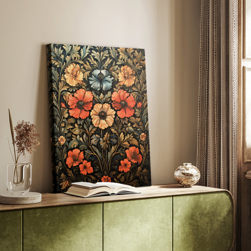 Série IV - Toile tendue avec châssis de qualité supérieure - Prêt à accrocher, H 27 po x l 18 po