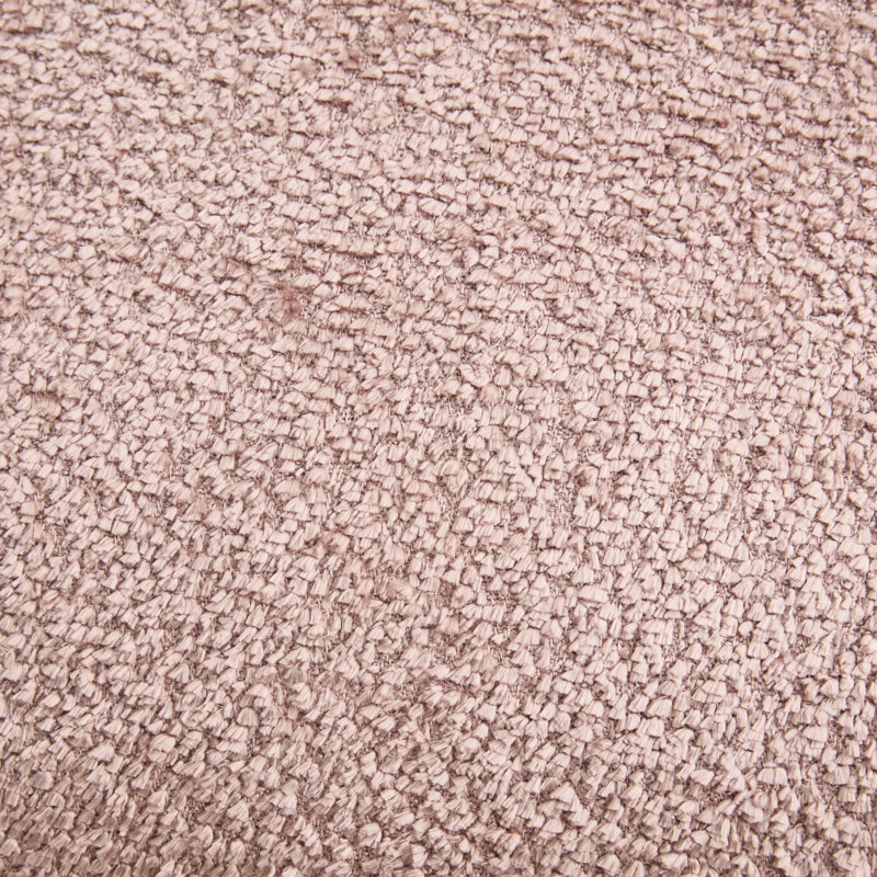 Chenille rose avec un design confortable et élégant confortable pour un espace de vie chaleureux et invitant, Pink