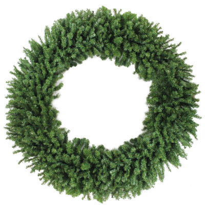 Couronne de pin en pvc canadien