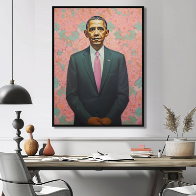 First Afro American President Obama - President/Political Wall Art