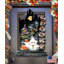 Cintre pour porte en bois d’halloween