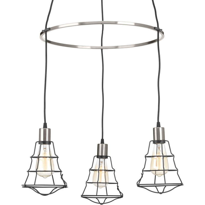 Theressa 3 - Light Dimmable Geometric Chandelier