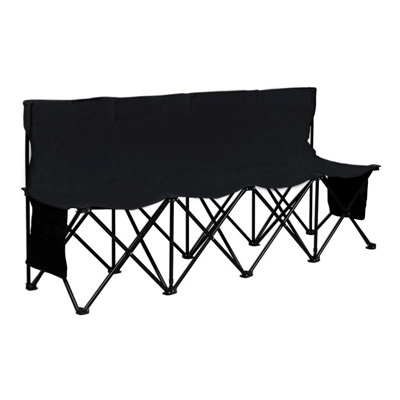 Folding Reclining Camping Bench