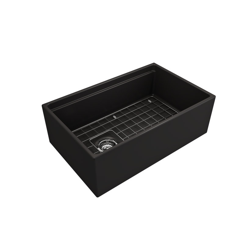 36'' L Kitchen Sink, Matte Black