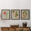 «Botanical Array IV», ensemble de 3 reproductions d'art sur toile-908556557-908556545
