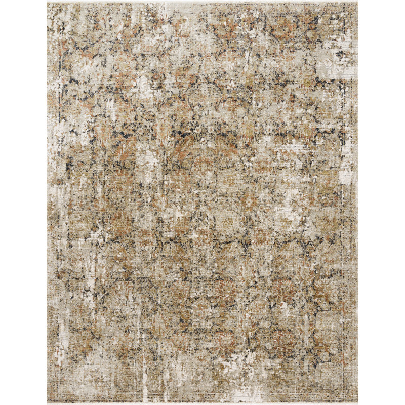Tapis taupe Fuhrman, Rectangle 7 pi 10 po x 10 pi