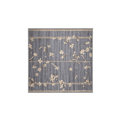 Machine Washable Pink Area Rug
