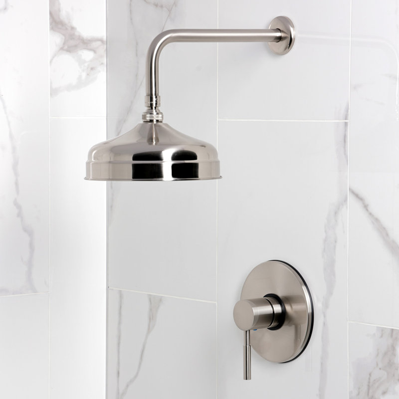 Kingston Brass Concord Single-Handle Pressure Balanced Shower Faucet, Brushed Nickel