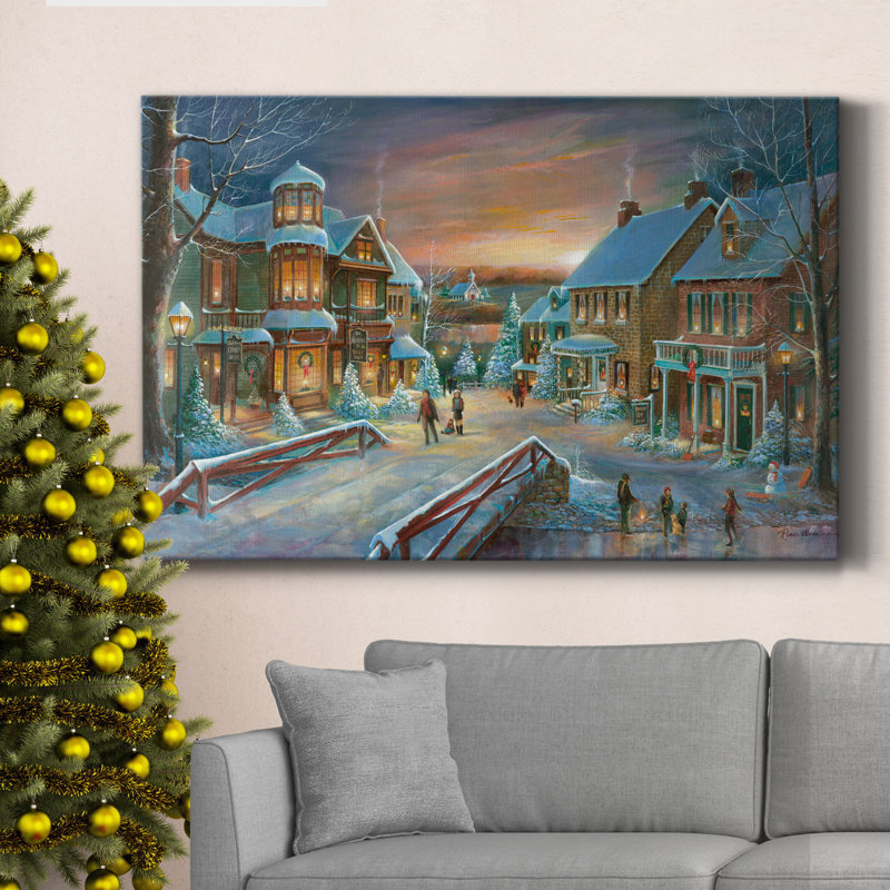 " Home For The Holidays ", 40" H x 60" W x 1" D