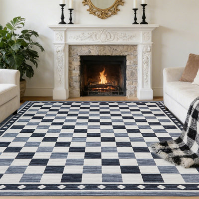 Tapis à motif géométrique Modern