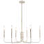 Luminaire pour îlot de cuisine de style lustre rustique classique / traditionnel à 6 lumières à intensité variable Roxsanne-235198253-214875995