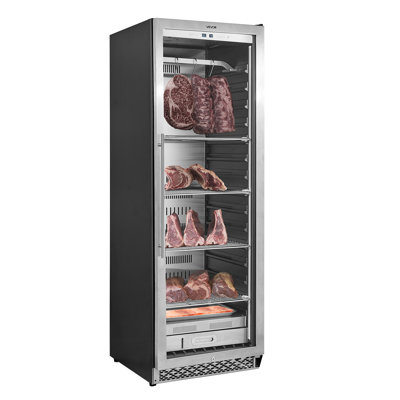 298 LBS Dry Aging Fridge for Steaks, Dry Ager Refrigerator for Meat with Precise Temperature & Humidity Control, Freestanding & Built-in Beef Aging Machine for Home Kitchen Restaurant Hotel