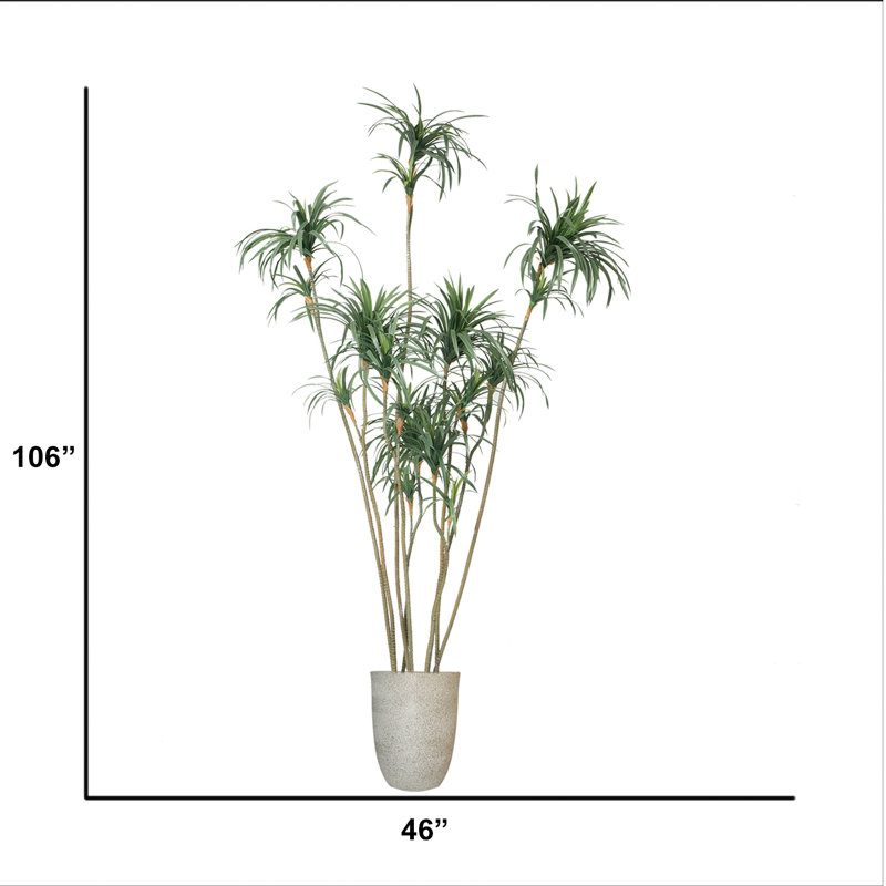 Dragon artificiel 106 po en pot