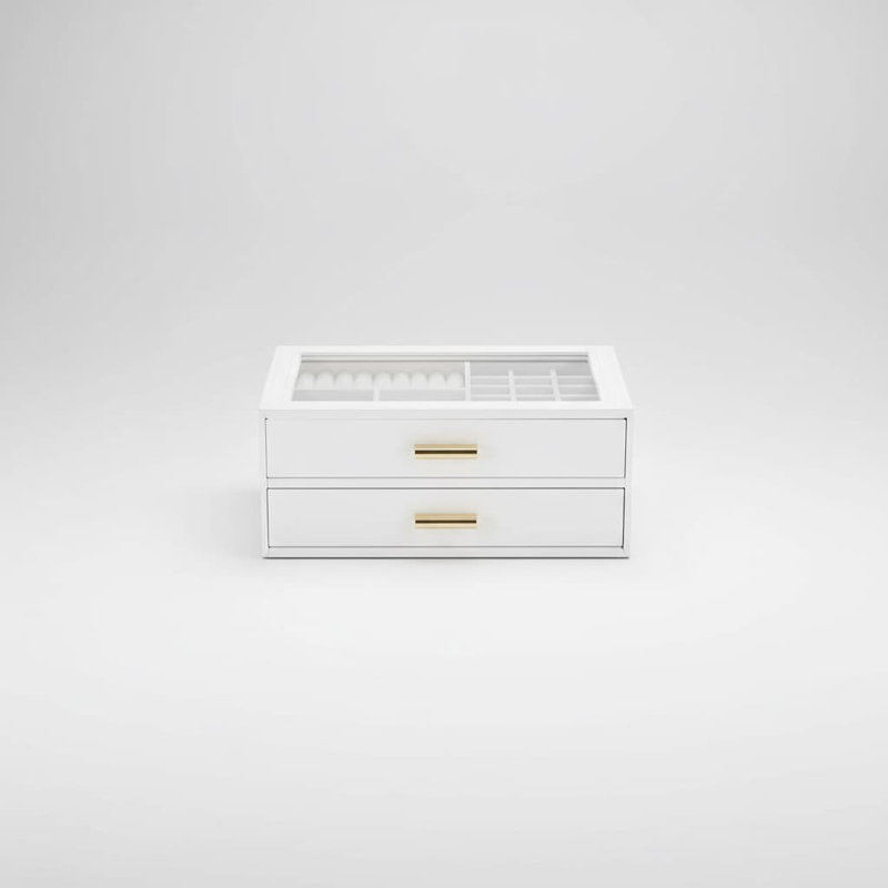 Jewellery Box +, White