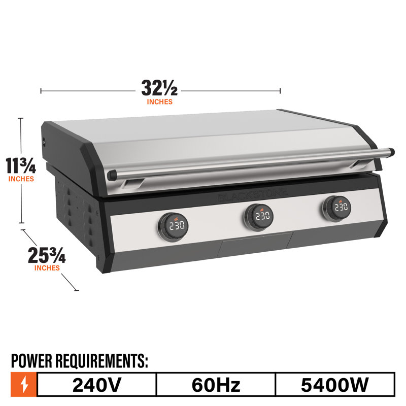 Blackstone 30" Electric Drop-in Outdoor Griddle
