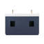 Ensemble de meuble-lavabo double 60 po Gavino-458687466-458687465