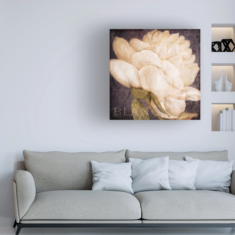 Art sur toile «Bachelor Sasha Coleurs Blanc »_ALI73238, H 14 po x l 14 po