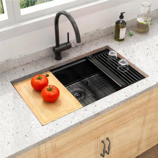 Évier de cuisine encastrable L 32 po x l 19 po