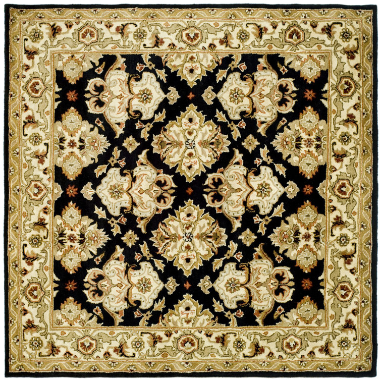 Balthrop Hand Tufted Wool Traditional Rug