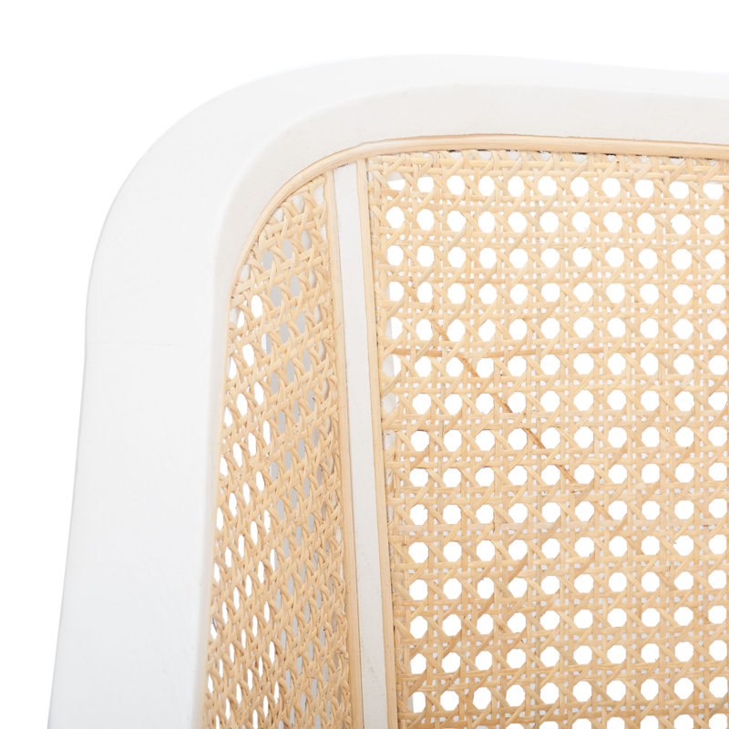 Raoul 16.3'' H Armchair, White/Natural