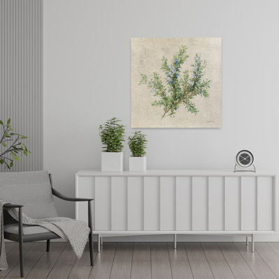 Contemporary Rosemary With Cream Green Art