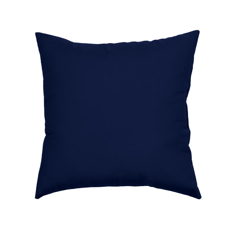 Coussin 20 po Sunbrella, Toile bleu marine, 20 po X 20 po