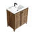 30 Inch Freestanding Vanity With Sink, Soft-Close Doors & Vertical Groove Design - Foldable Shaker Style, Adjustable Shelf, Installs In 30 Seconds-1685248270