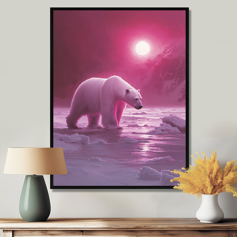 Eccleshall - animaux, art mural sur toile, Noir, Impression encadrée flottante, H 20 po x l 12 po