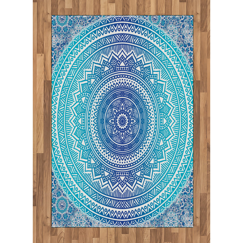 Terrell Patterned Hand Woven Area Rug, Rectangle 120 x 180cm