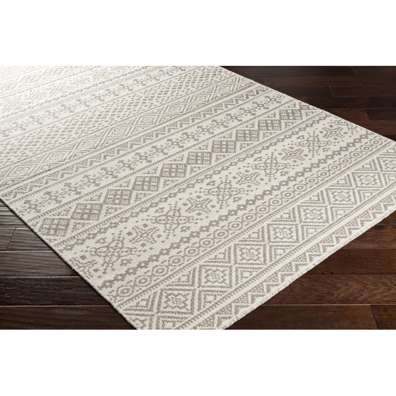 Acsa Wool Geometric Indoor Rug, Runner 2'6" x 8'