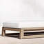 Chaise longue d'extérieur en teck Villa