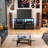 4-Tier AV Media Stand With Outlets, Media Console With LED Lights-1092243859