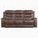 Denby 86.5" Polished Microfiber Reclining Sofa