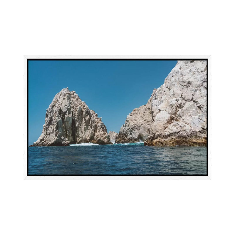 Cabo San Lucas XVI by Bethany Young - Print on Canvas, 45.72cm H x 66.04cm W x 3.81cm D, White Framed