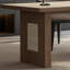 Walnut Rectangular Solid Wood desk-1678588478
