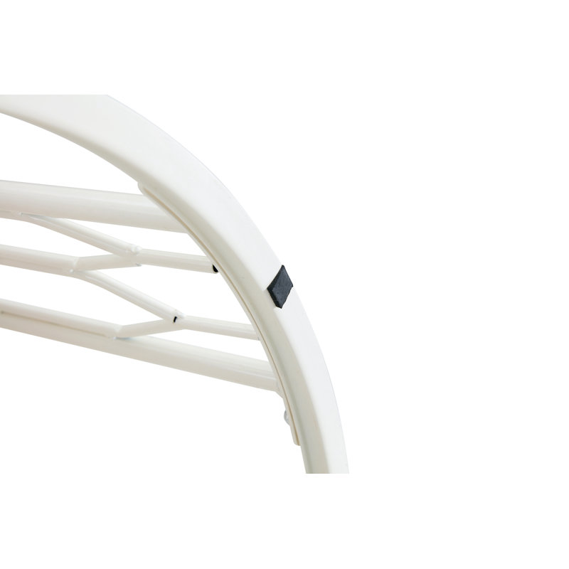 Table basse ronde avec base robuste, White