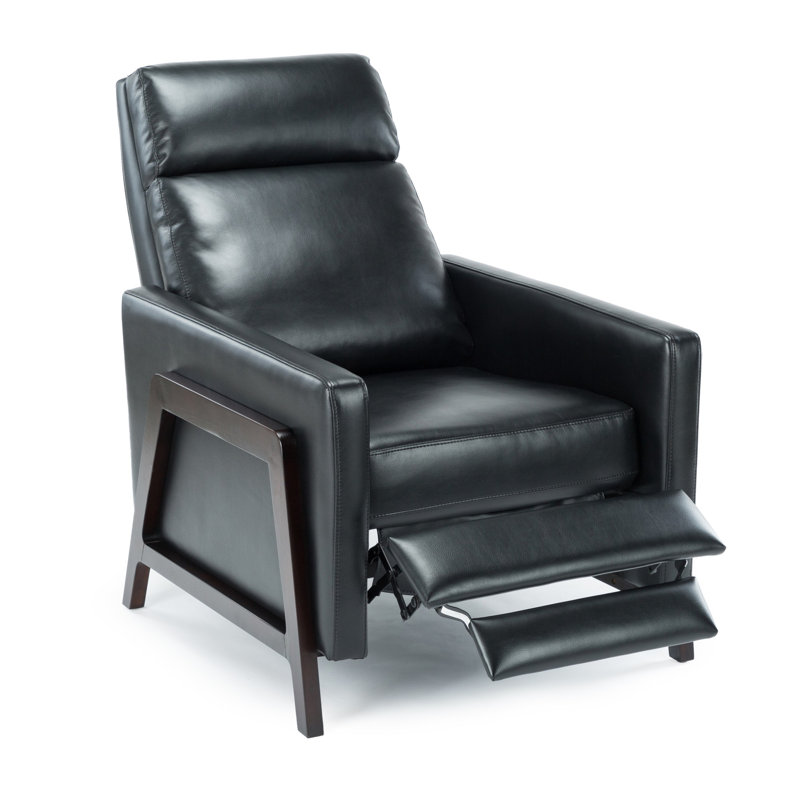 Fauteuil inclinable par pression, Noir