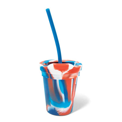 Silipint Silicone 8 oz Kids Straw Tumbler