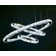 Boudreau 3 - Light Unique Geometric LED Dimmable Chandelier